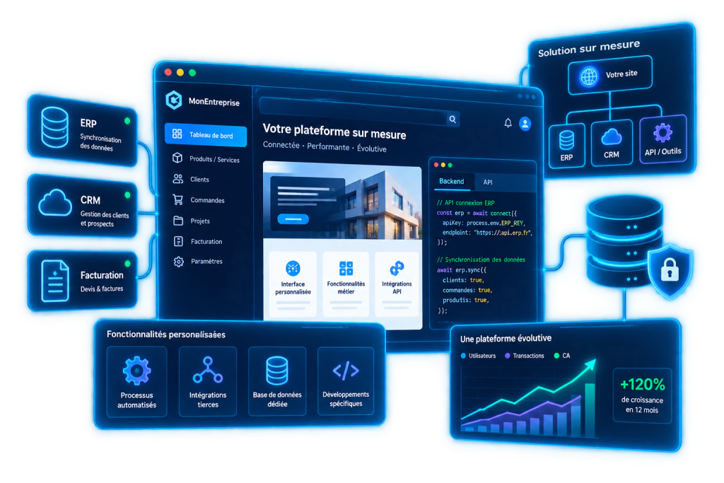 site sur mesure optimisé pour le seo
